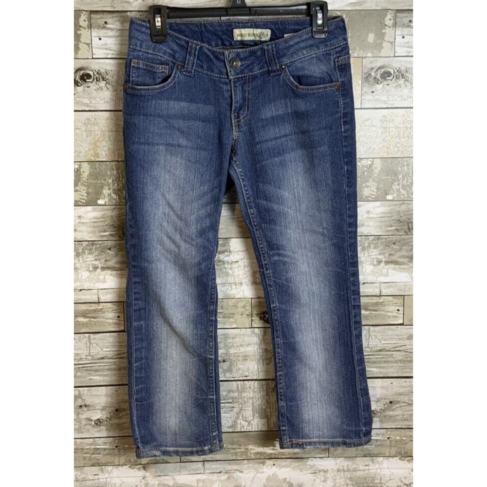 Paris Blues Womens‎ Denim Capri Cropped Pants Jeans Size 7